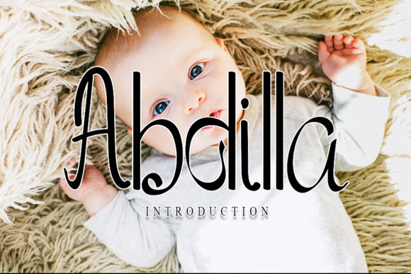 Abdilla: A Luxurious Script Font