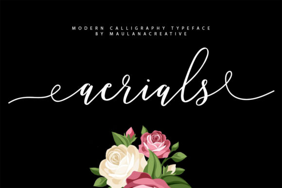 Aerials: A Script Font for Elegant Branding
