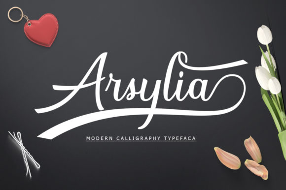 Arsylia: Elegant Handwritten Font for Crafters