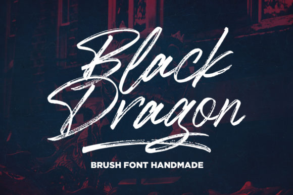 Black Dragon: A Bold Font for Business