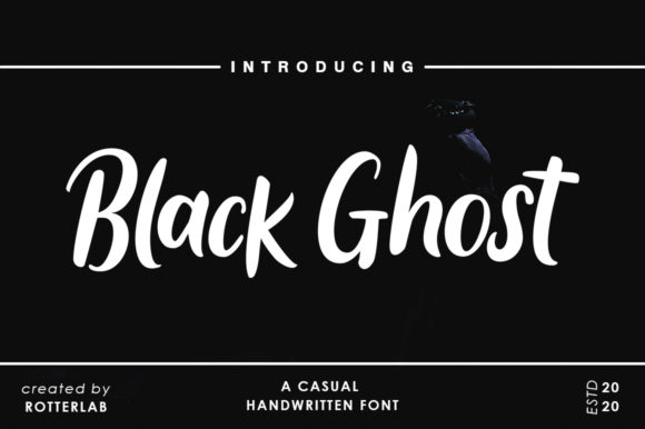 Black Ghost: A Classy Script Font