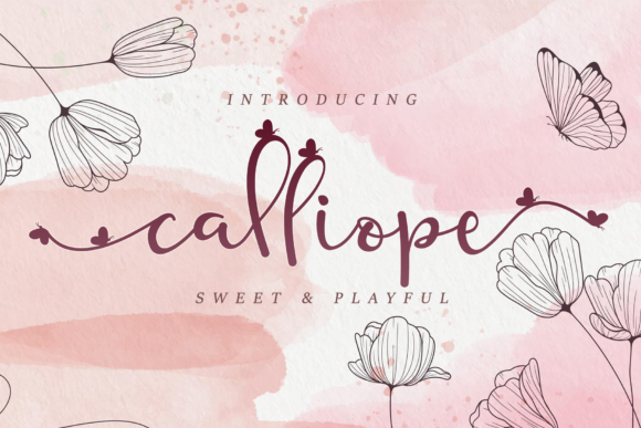 Calliope: A Playful Script Font for Creative Projects
