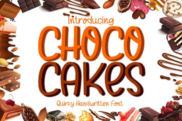 Choco Cakes Font for Business Branding