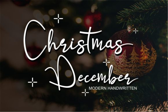 Christmas December Font Review