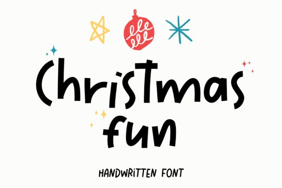 Christmas Fun Font for Creative Makers