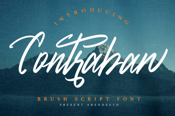 Contraban: A Trendy Handwritten Font