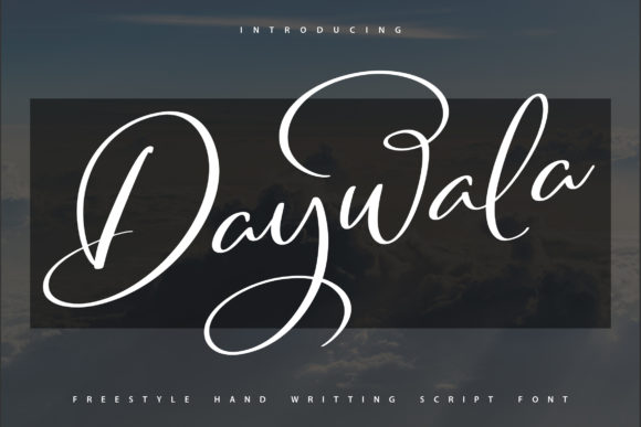 Daywala: A Script Font for Creative Campaigns