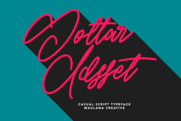 Gottar Adsset: A Timeless Handwritten Font