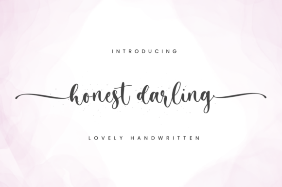 Honest Darling Font for Web Design