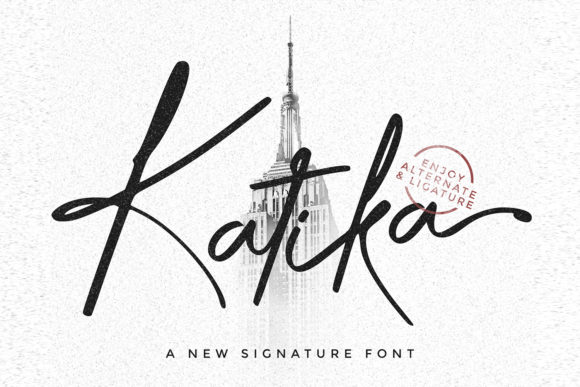 Katika: A Sweet Script for Business Branding