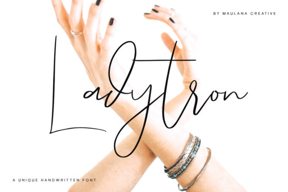 Ladytron: A Script Font for Impactful Design