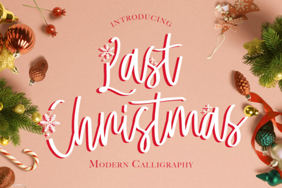 Last Christmas Font Review