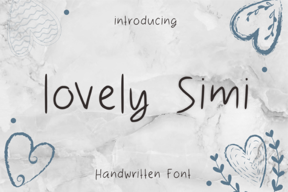 Lovely Simi: A Dainty Script Font