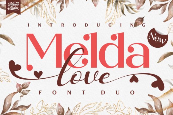 Melda Love Font: Elegant Script for Creative Makers