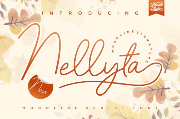 Nellyta: A Romantic Script Font