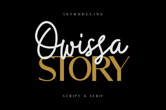 Owissa Story Duo: A Font for Business Brilliance