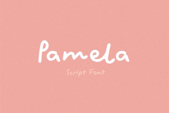 Pamela: A Modern Handwritten Font