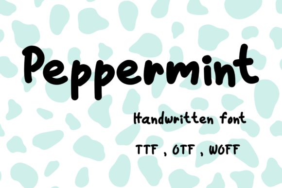 Pepperment: A Friendly Font for Web Design