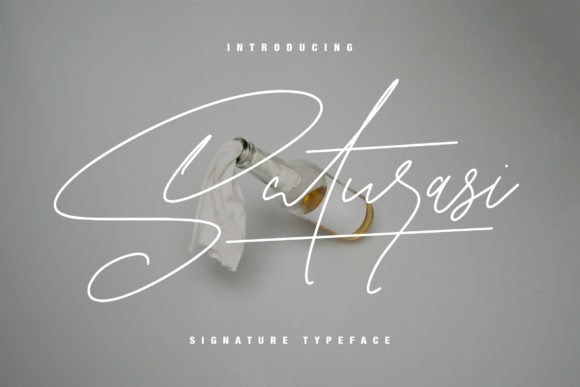 Saturasi: Elegant Script Font