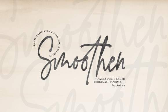 Smoothen: A Handwritten Font for Elegant Design