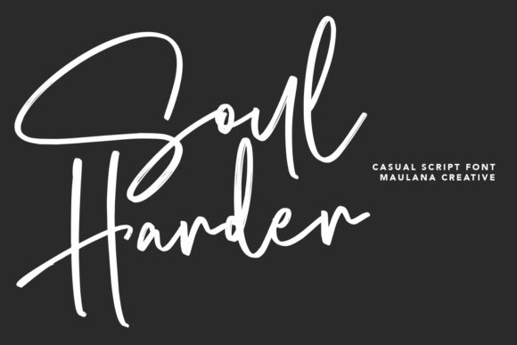 Soul Harder Font Review