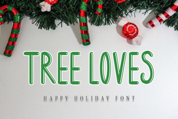 Tree Loves Font: Modern Handwritten Style